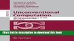 Read Unconventional Computation: 5th International Conference, UC 2006, York, UK, September 4-8,