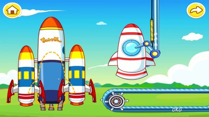 Moon Exploration Gameplay! Panda Baby Video Online Mobile Free Games For Kids