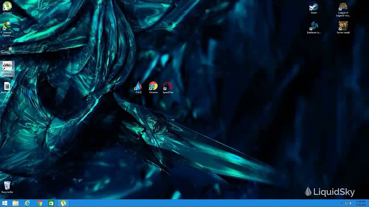 GRID AUTOSPORT gamplay test avec liquidsky hard part 2