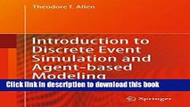 Download Introduction to Discrete Event Simulation and Agent-based Modeling: Voting Systems,