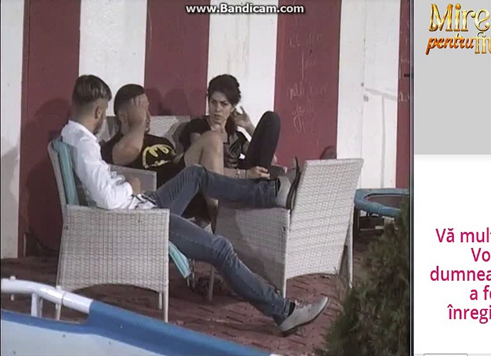 Adri, Vali si Vladut discuta afara 17.07.2016 m...