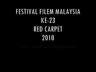 Red Carpet @ Festival Filem Malaysia ke-23