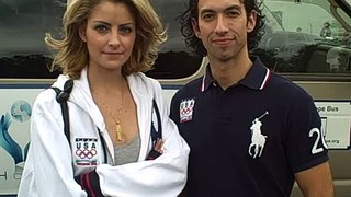Sep 26 2009 Olympic Silver Medalists Tanith Belbin and Benjamin Agosto
