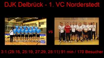 Volleyball 20. Spieltag DJK Delbrück gegen 1. VC Norderstedt