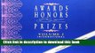 Download Awards, Honors   Prizes: International PDF Online