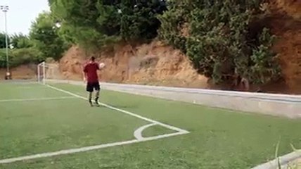 Leo Messi Crossbar Challenge -#-Amazing