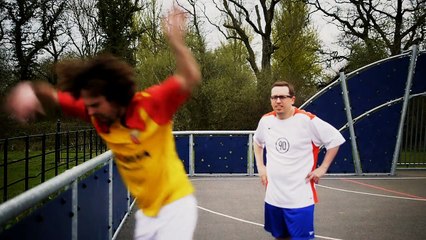 Football skills - How to simulate a foul and get another player booked or sent off