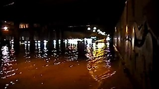 Inundación en Sevilla Este/Av.Monte Sierra, 20 Noviembre 2007
