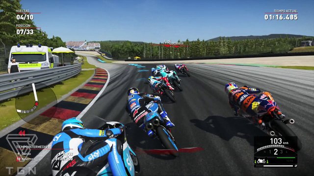 Moto 3 GP Alemania 2016 Circuito de Sachsenring | Valentino Rossi The Game