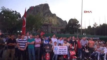 Afyonkarahisar'da Darbe Girişimi Protesto Edildi