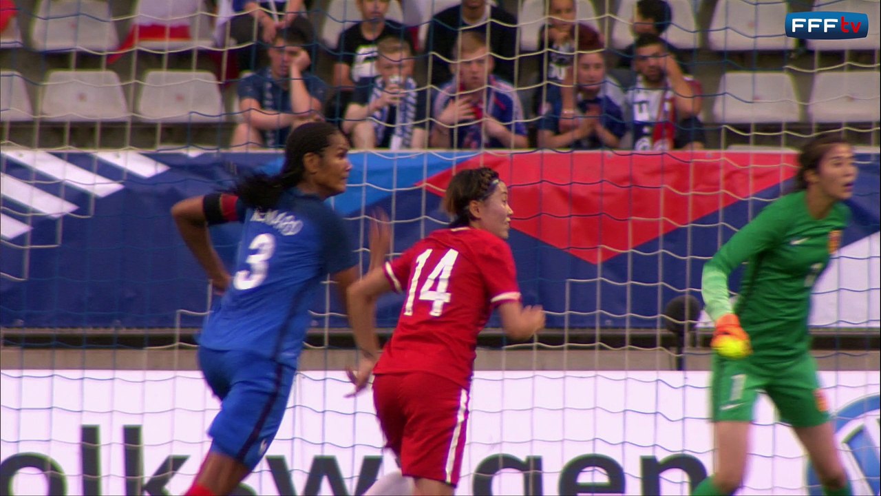 France-Chine Féminines : 3-0, les buts en 3 minutes !