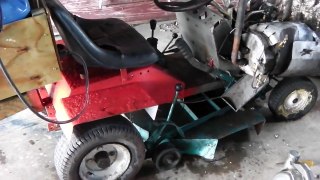 Steam Engine Lawnmower - Ride On - Building - Part 19