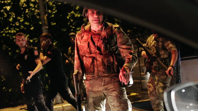 Fallida intentona golpista en Turquía