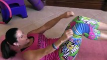 Super Sexy Core - 100 Rep AB Workout with Laura London Fitness