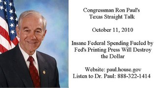 Ron Paul's Texas Straight Talk 10/11/10: A Spooked Economy in October