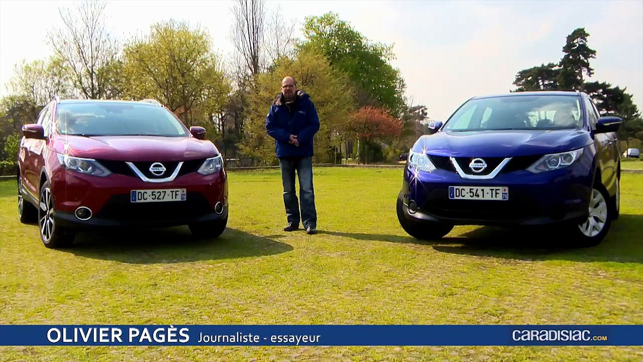 A l'intérieur du Nissan Qashqai 1.5 dCi 110 ch