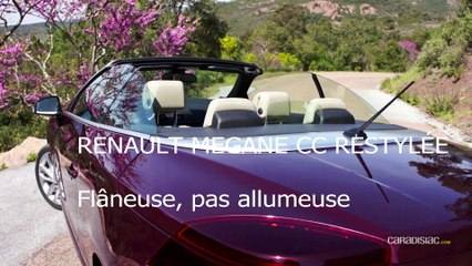 Renault Megane CC restylée : flâneuse, pas allumeuse