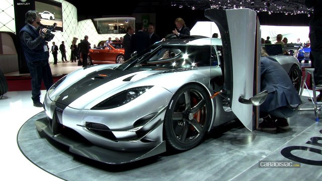 Vidéo en direct de Genève 2014 - Koenigsegg One: 1 l'hypercar du salon