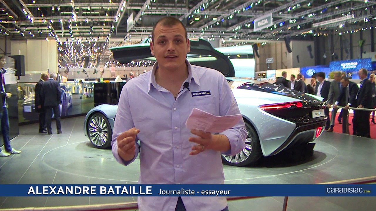 Salon de Genève 2014 - Quant e-sport limousine : une technologie issue de la Nasa