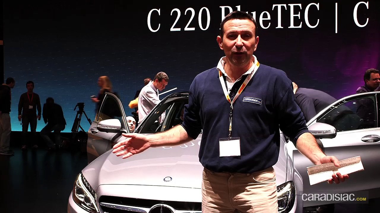 Salon de Genève 2014 - Mercedes Classe C, du coeur à l'ouvrage