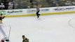 Cody Bass hits Mark Stuart then Shawn Thornton vs Bass 3/29/2008