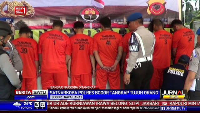 Polres Bogor Bongkar Sindikat Penjual Shabu ke Tempat Hiburan