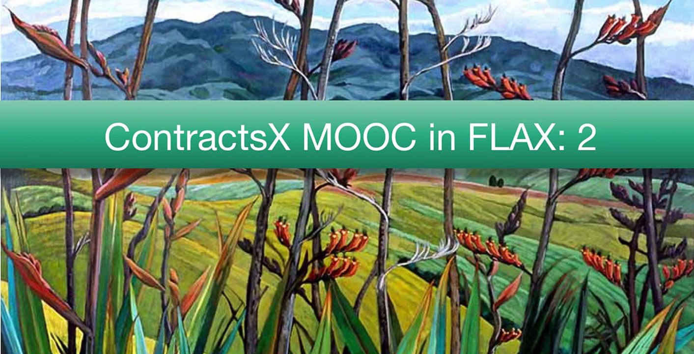ContractsX MOOC 2