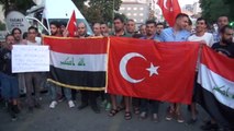 Iraklı Vatandaşlar, Fetö'nün Darbe Girişimini Protesto Etti