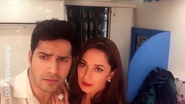 This Dubsmash video of Varun Dhawan and Madhuri Dixit will make you wanna see them in a Devdas reboot ASAP!