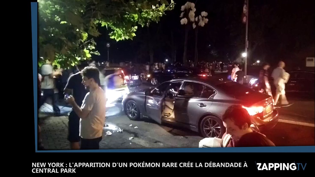 New York : L’apparition d’un Pokémon rare provoque la débandade à Central Park