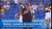 Record des 1000 boules à Béziers : Philippe Quintais avec humour !
