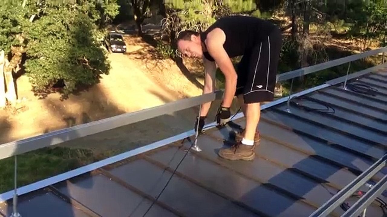 How to install 4100 Watt Solar Panel Array - Solar Off-Grid System Installation Video
