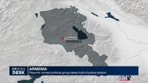 Armenia: reports: armed political group takes hold of police station