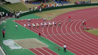 20160529平成28年度福井県高校春季総体陸上 男子100m決勝2