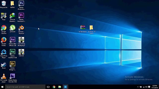Activate Any Edition Windows 10 Permanently 2017.