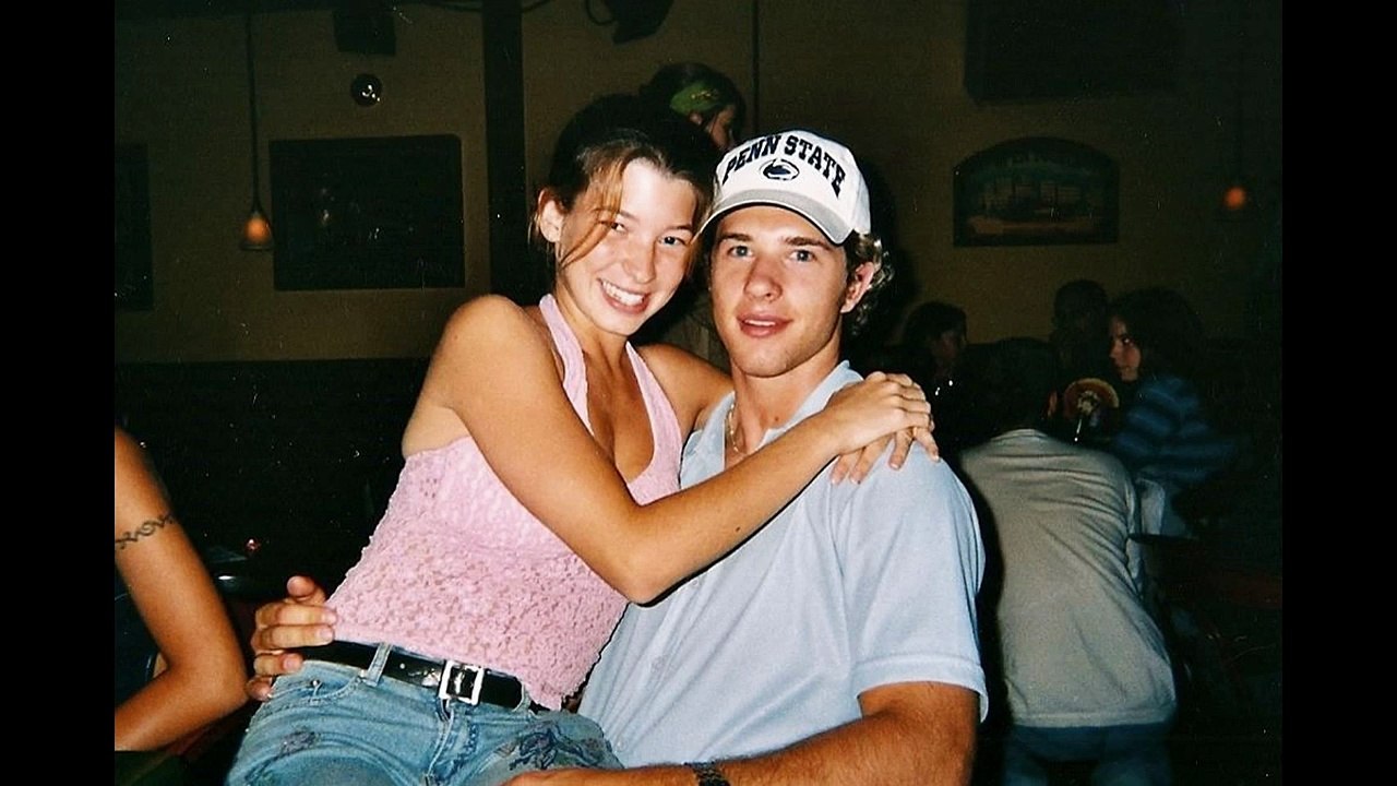 Jason Pominville and his wife and 