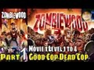 Zombie Wood iPad Game Part 1 Good Cop Dead Cop Movie 1 Level 1 to 4
