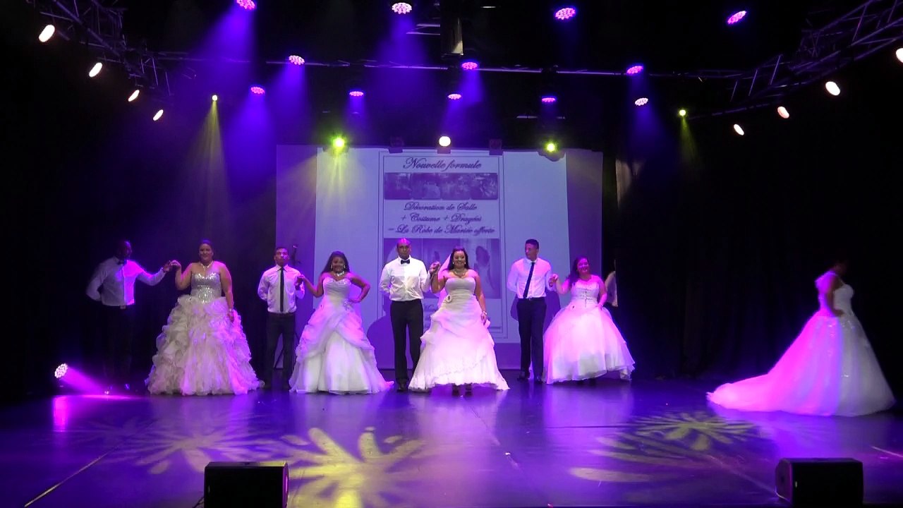 Miss Ronde Réunion2016  - 15 Passage Robe de mariée