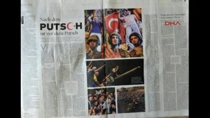 Avrupa Basını Halk Tankların Önüne Geçerek Ülkesini Savundu