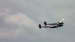 Hahnweide Vintage Air Show 2011 - Flying Bulls B-25 And P-38