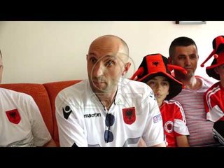 Shqiptarët e Maqedonisë në mbështetje të kombëtares