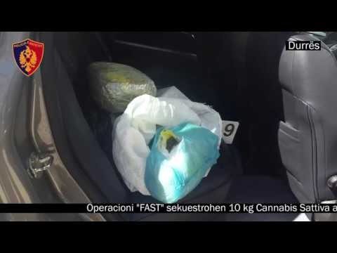 10 KG KANABIS NE MAKINE, ARRESTOHET POLICI DHE NJE PERSON TJETER