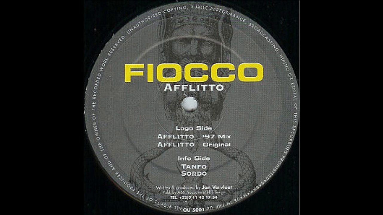 Fiocco - Afflitto ('97 Mix) (A1)