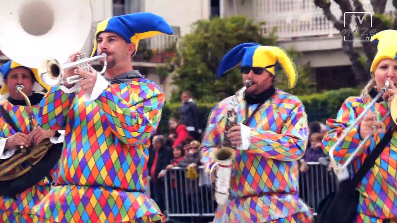 Corso fleuri de Mèze 2016 - La Peña « Les aux temps tics »