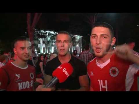 FESTË PAS FITORES SË KOMBËTARES