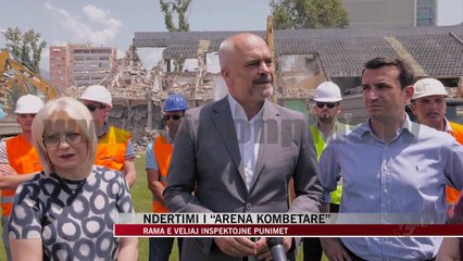 Ndërtimi i “Arena Kombëtare” - News, Lajme - Vizion Plus
