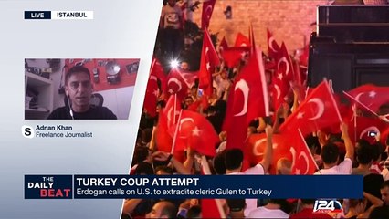 Turkey coup attempt: Erdogan calls on U.S. to extradite cleric Gulen to Turkey