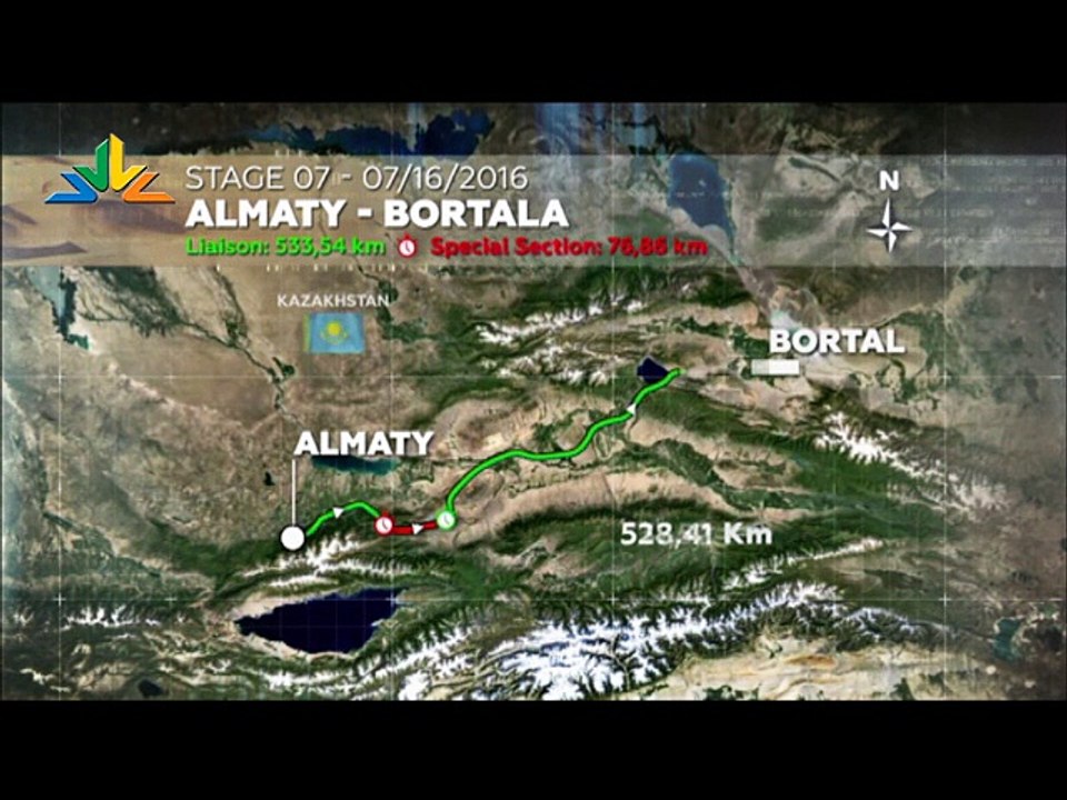 Silk Way Rally 2016 Highlights 17/7