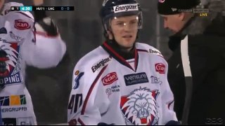 Noah Welch krossar Andreas Jämtin | 11-12-10 | HV71 - Linköpings HC