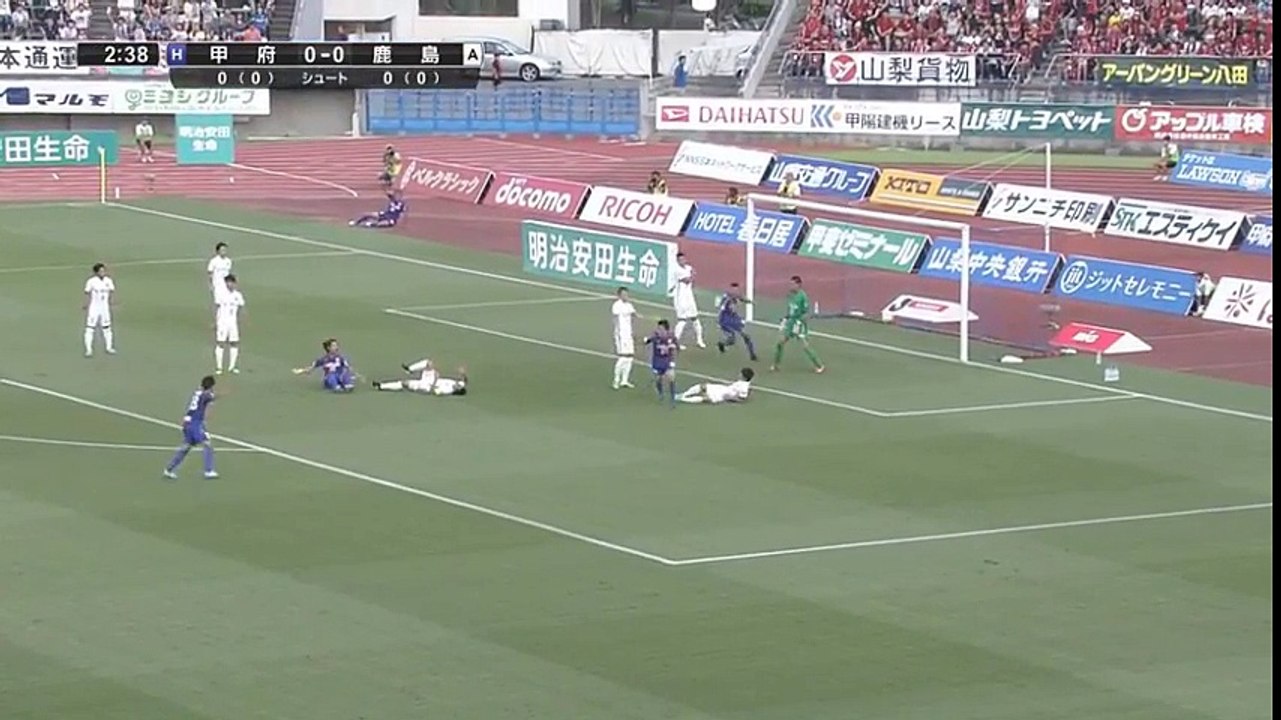 [Jリーグ・J1 2016] ヴァンフォーレ甲府 vs 鹿島アントラーズ